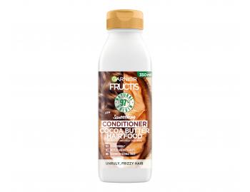 Uhladzujci kondicionr pre nepoddajn vlasy Garnier Fructis Hair Food Cocoa Butter - 350 ml